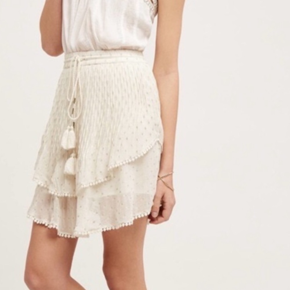 NWT Anthropologie primrose Tryb skirt